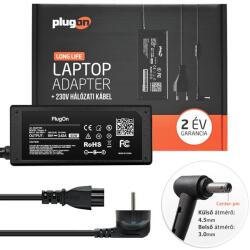 PlugOn Asus/AsusPro 19V 3.42A (65W) vékony center-pin töltő