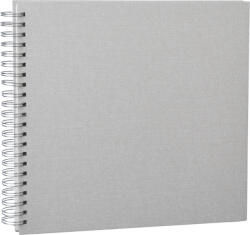 Focus Nordic Essence Wire-O spirál fotóalbum 30x30cm (30db fekete lap) - szürke