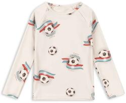 Konges Sløjd hosszúujjú fürdőruha felső gyerek ASTER SWIM BLOUSE GRS - bézs 92 - answear - 20 990 Ft