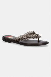 Melissa tangapapucs női FLIP FLOP SLIM + GANNI AD - barna Női 39