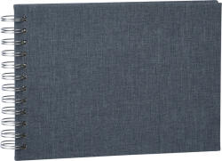 Focus Nordic Essence Wire-O spirál fotóalbum 23x17cm (20db fehér lap) - kék