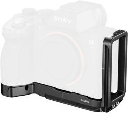 SMALLRIG Sony Alpha 7V/7R V/7 IV L-konzol + AirTag tartó (6034) - fekete