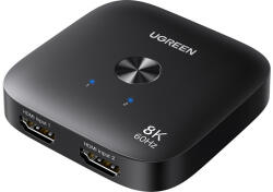 UGREEN HDMI váltó - 2 bemenet/1 kimenet, 8K 60Hz (54580)
