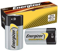 Energizer Industrial Alkaline LR20 1, 5V tartós D góliát elem (Energizer-industrial-LR20)