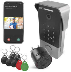 EMOS H4034 GoSmart videós ajtócsengő IP-21PoE (3010040340)