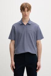 Calvin Klein póló férfi pamuttal - kék M - answear - 36 990 Ft