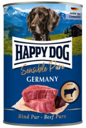 Happy Dog pur konzerv marha ízesítésű nedves állateledel felnőtt kutyák számára 6X400g - falatozoo