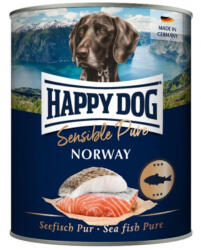 Happy Dog pur konzerv lazac ízesítésű nedves állateledel felnőtt kutyák számára 6X800 g