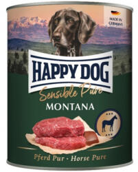 Happy Dog pur konzerv ló ízesítésű nedves állateledel felnőtt kutyák számára 6X800 g - falatozoo