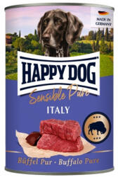 Happy Dog pur konzerv bivaly ízesítésű nedves állateledel felnőtt kutyák számára 6x400 g - falatozoo