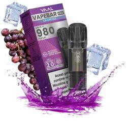 VapeBar Cartus Vapebar PRO 980 pufuri 20mg - Grape Ice (6427616900243) Lichid rezerva tigara electronica
