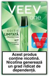 VEEV Kit VEEV one PERSPECTIVES Green cu o capsulă Strawberry (5942400013905)