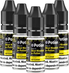 e-potion Pachet 5 x Shot Nicotina e-potion nicshot 50VG 50PG 20mg 10ml (art542879) Lichid rezerva tigara electronica