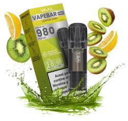 VapeBar Cartus Vapebar PRO 980 pufuri 20mg - Lemon Kiwi (634474725994) Lichid rezerva tigara electronica