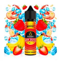 Bombo Bar Longfill Bombo Bar Juice Hyper Boost Strawberry Banana Ice 5ml (8447351014775) Lichid rezerva tigara electronica