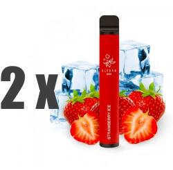 Elf Bar Pachet 2 x Elf Bar 600 Strawberry Ice 2% Lichid rezerva tigara electronica