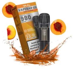 VapeBar Cartus Vapebar PRO 980 pufuri 20mg - Juicy Peach (6427616900250) Lichid rezerva tigara electronica