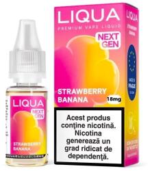 LIQUA Lichid LIQUA Nextgen Strawberry Banana 18mg 10ml (8596181194598) Lichid rezerva tigara electronica