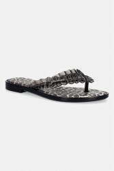 Melissa tangapapucs női FLIP FLOP SLIM + GANNI AD - fekete Női 37