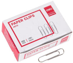 Deli Agrafe Metal 33mm 100 cutie Deli (DLE39712) Agrafa