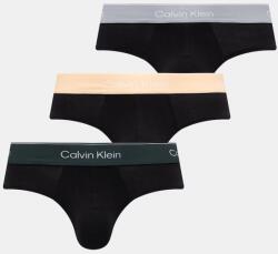Calvin Klein Underwear alsónadrág férfi pamut elasztánnal 3-as csomag - fekete M