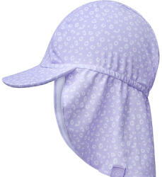 Swim Essentials UPF 50+ nyakvédős úszósapka lila leopárdmintával (SE-2023SE|684~694)