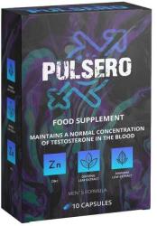Pulsero Capsule pentru Potență cu Extract de Damiana, Ginseng și Zinc, 10 cps