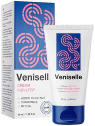 Veniselle Cremă pentru Vene Varicoase cu Extract de Castan Sălbatic și Mentol, 50 ml