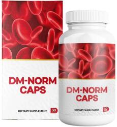 DM-norm Caps Capsule pentru Normalizarea Glicemiei cu Extract de Ghimbir, Vitamina C și Crom, 30 cps