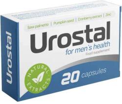 Urostal Picături pentru Prostată cu Palmier Pitic, Merișor, Zinc și Licopen, 20 doze