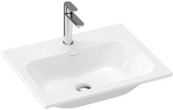 RAVAK Chrome Slim 60 kerámiamosdó, fehér, furattal (XJX01160008) - csempebolt
