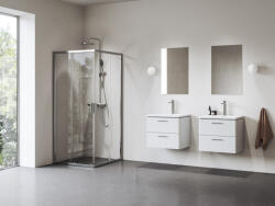 RAVAK Blix II NBLRV2 80x80 zuhanykabin krómhatású+transparent (1LM40C00Z1) - csempebolt