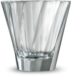 Loveramics Urban Glass 180ml Twisted Cappuccino Glass-Átlátszó
