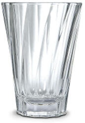 Loveramics Urban Glass 360ml Twisted Café Latte Glass-Átlátszó