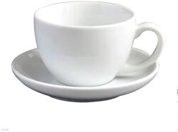 Ancap Open Latte 350ml csésze+tányér -fehér