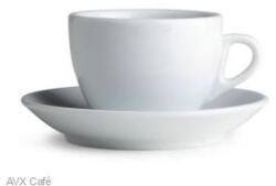 Nuova Point Palermo Cappuccino 200ml csésze+tányér - Fehér