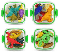  Radír dinoszauruszok, dobozos (6x6x3cm), Dinosaurs, 4 féle (KIP-986356) - mesescuccok