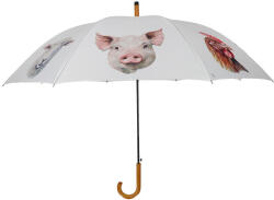  Farm állat mintás esernyő, 120 cm átmérőjű (TP441)