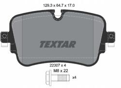 Textar Fékbetét Audi Hátsó Q7 2, 0-4, 0 Quattro 15-