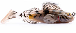 LIVETARGET Livetartget 3.3 Goby Paddletail Rigged Brown / Chartreuse 84mm 12g Sinking (lt213702)