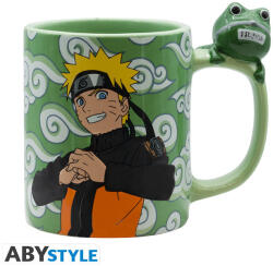 ABYstyle Naruto Shippuden 3D fogantyús bögre Naruto and Gama-chan
