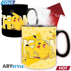 ABYstyle Pokemon hőre változó bögre 460 ml Pikachu