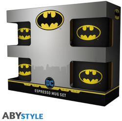 ABYstyle Dc Comics 4 részes espresso kávés csésze Batman Iconic