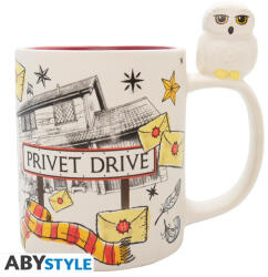 ABYstyle Harry Potter 3D fogantyús bögre Hedwig & Privet Drive