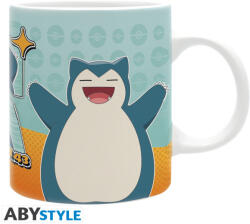 ABYstyle Pokemon bögre 320 ml Snorlax Comic Strip