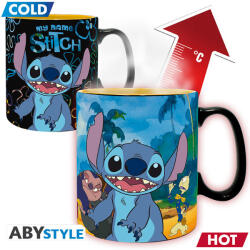 ABYstyle Disney Lilo & Stitch hőre változó bögre 460 ml