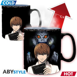 ABYstyle Death Note hőre változó bögre 460 ml Kira & L
