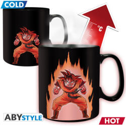 ABYstyle Dragon Ball hőre változó bögre 460 ml DBZ/ Goku