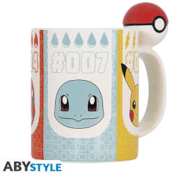 ABYstyle Pokemon 3D fogantyús bögre Pokéball