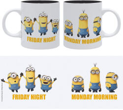 ABYstyle MINIONS bögre 320ml Friday vs Monday